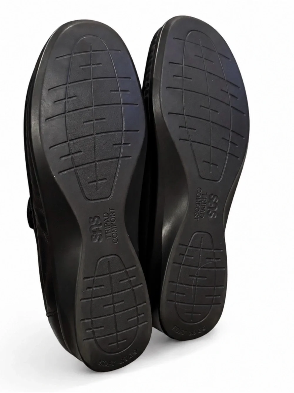 SAS Tripad Comfort Mary Jane Shoes 9.5W Black Leather Wide Comfort
